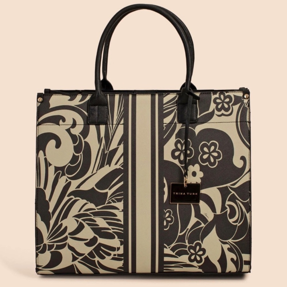 Brand New Trina Turk Island Breeze Tote - NWT